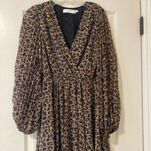 ASTR The Label Raphaela Mini Wrap Dress